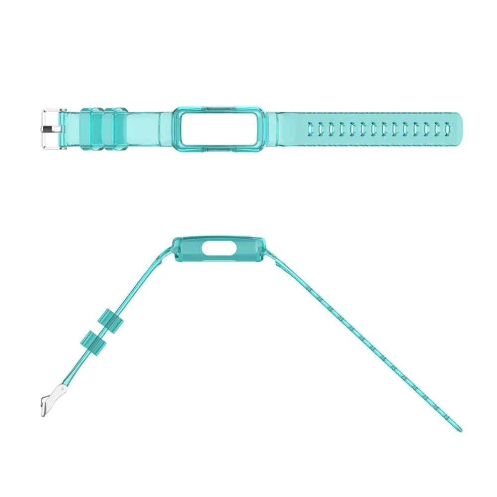 Fitbit Ace 3 / Luxe / Inspire HR clear TPU cover   watch strap - Transparent Blue