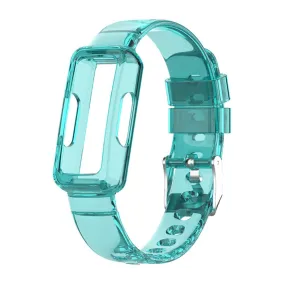 Fitbit Ace 3 / Luxe / Inspire HR clear TPU cover   watch strap - Transparent Blue