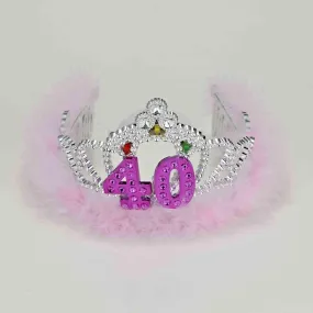 Flashing Tiara 40th Birthday
