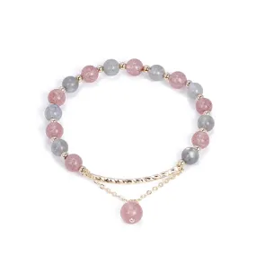 Fortune's Favor Sterling Silver Crystal and Moonstone Bracelet