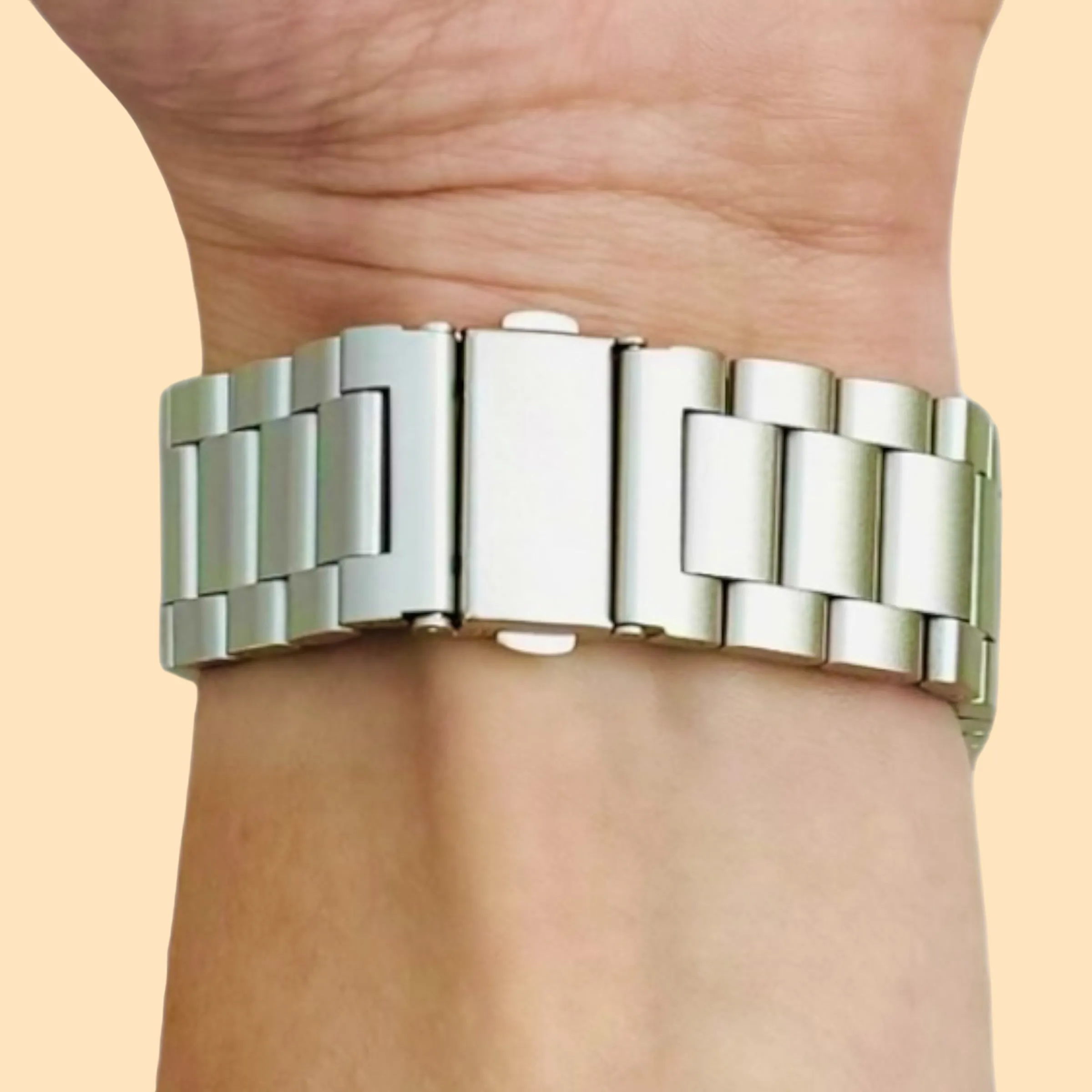 Fossil 18mm Range Stainless Steel Link Watch Strap