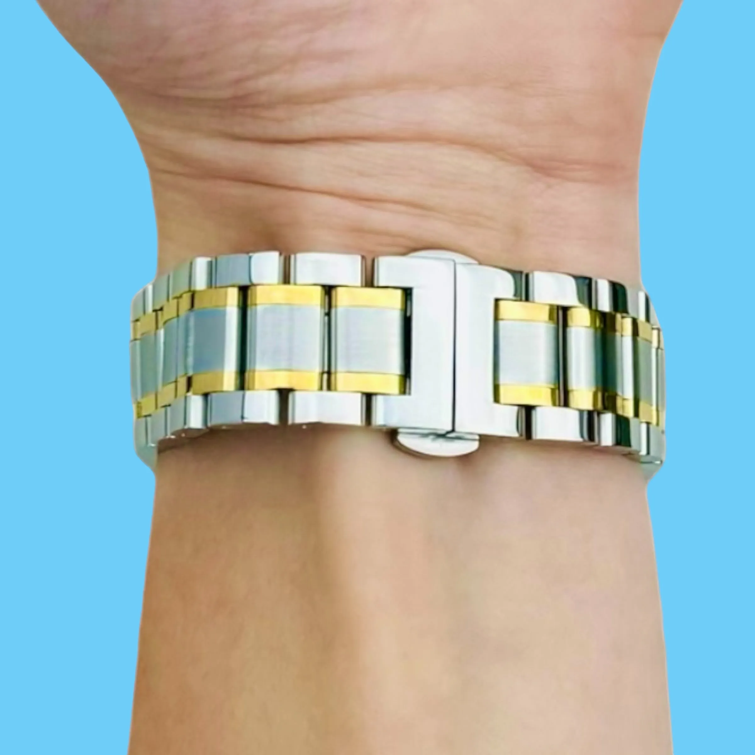 Fossil 18mm Range Stainless Steel Link Watch Strap