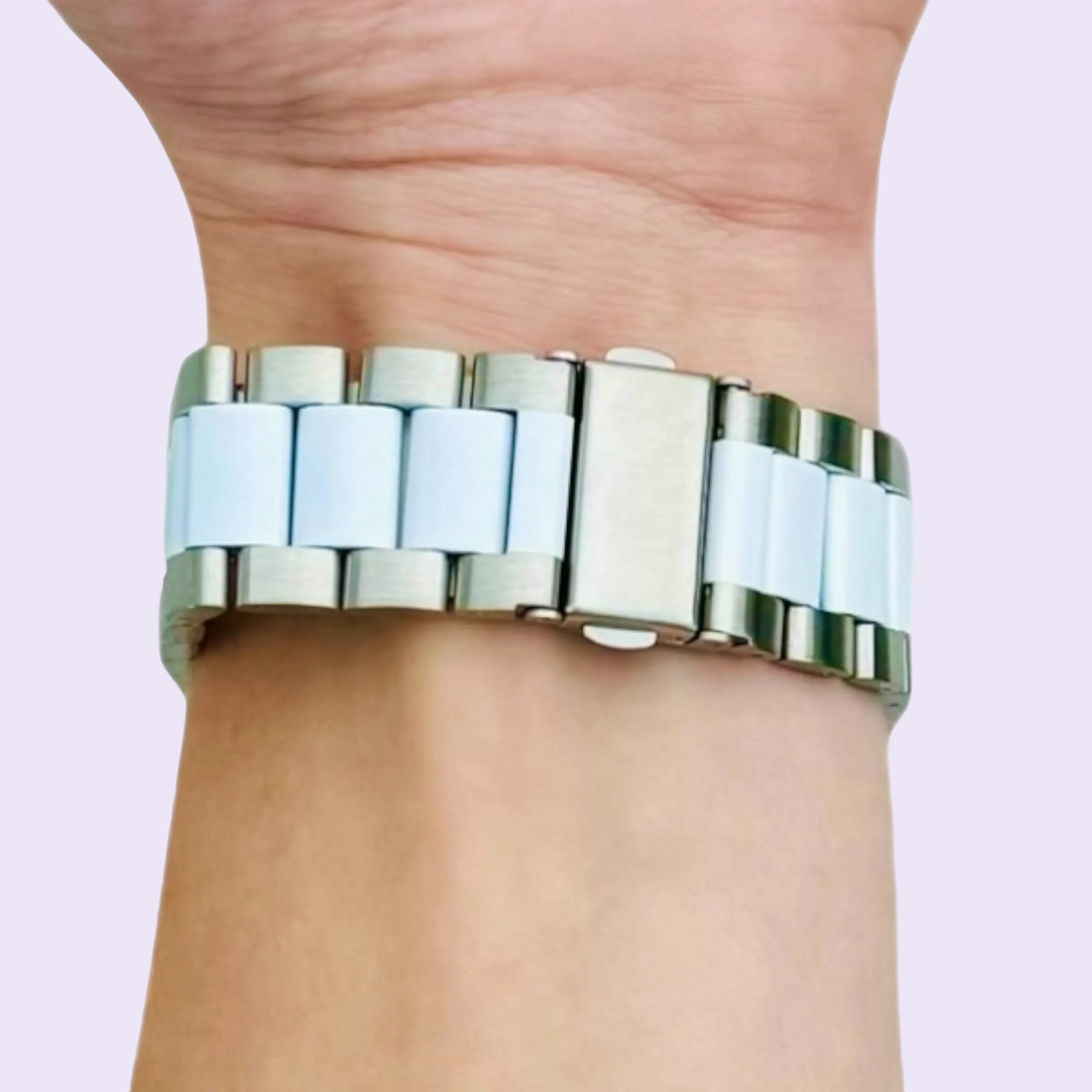 Fossil 18mm Range Stainless Steel Link Watch Strap