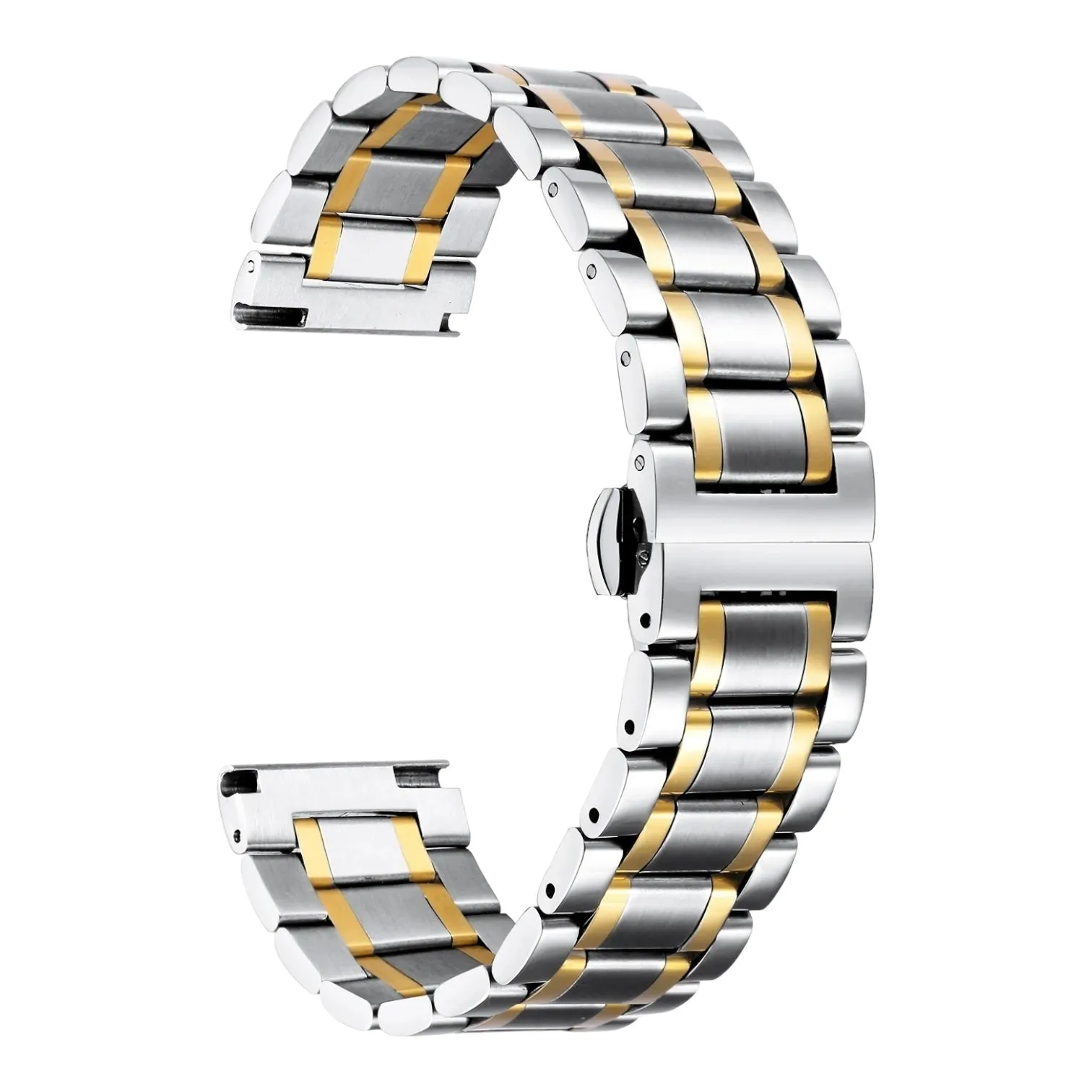 Fossil 18mm Range Stainless Steel Link Watch Strap