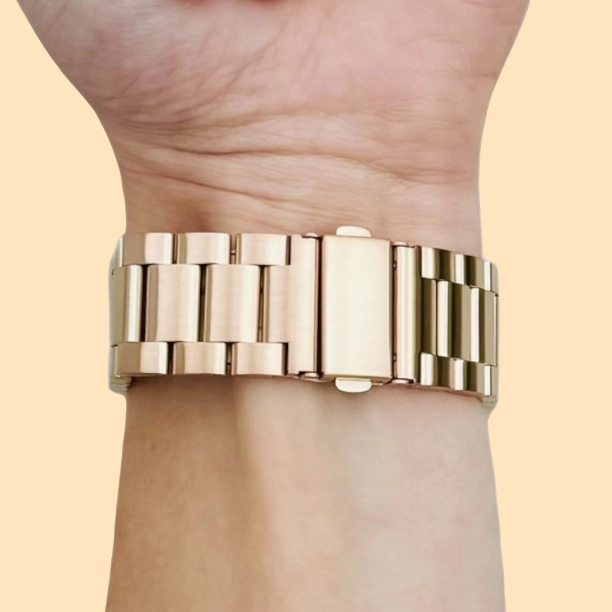 Fossil 18mm Range Stainless Steel Link Watch Strap