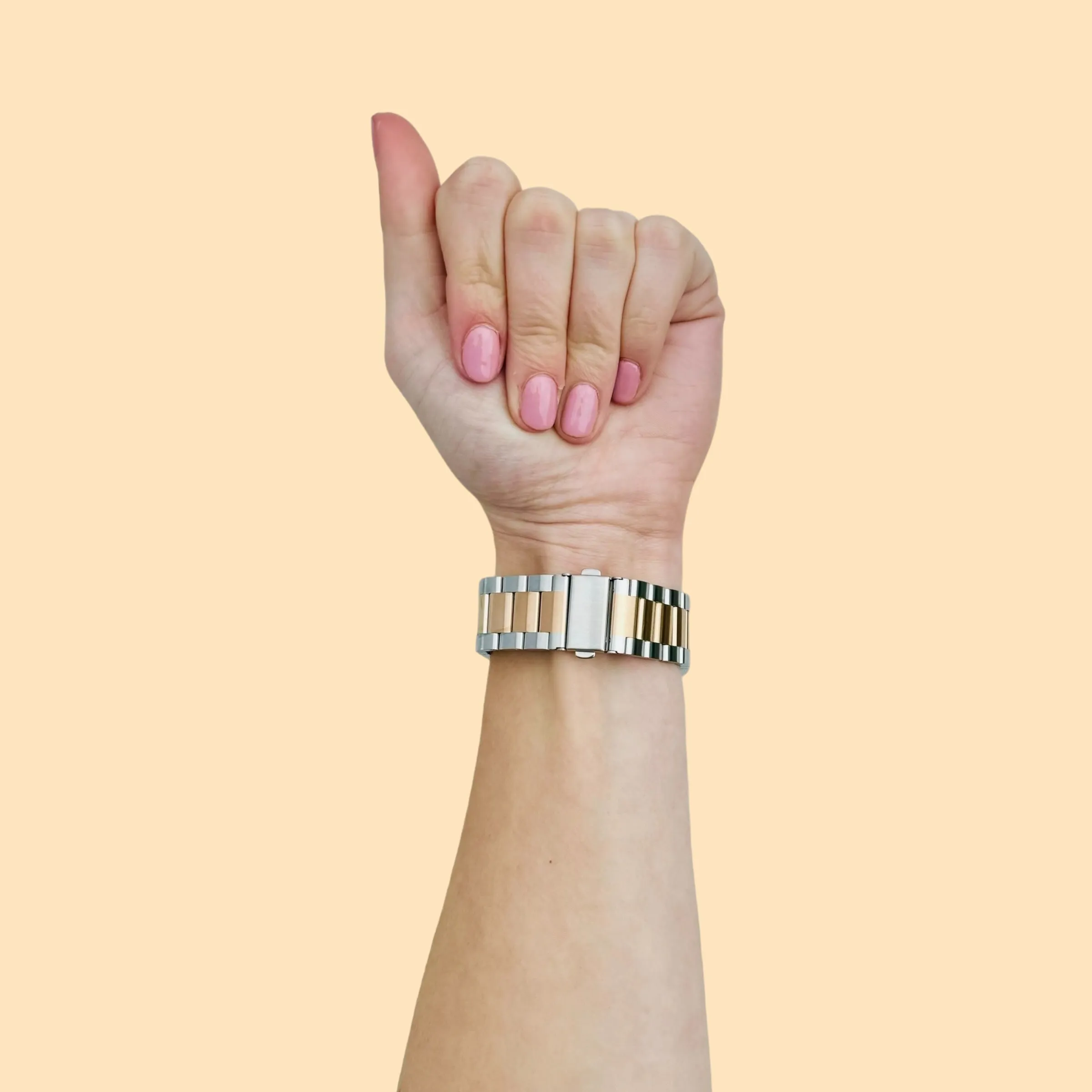 Fossil 18mm Range Stainless Steel Link Watch Strap
