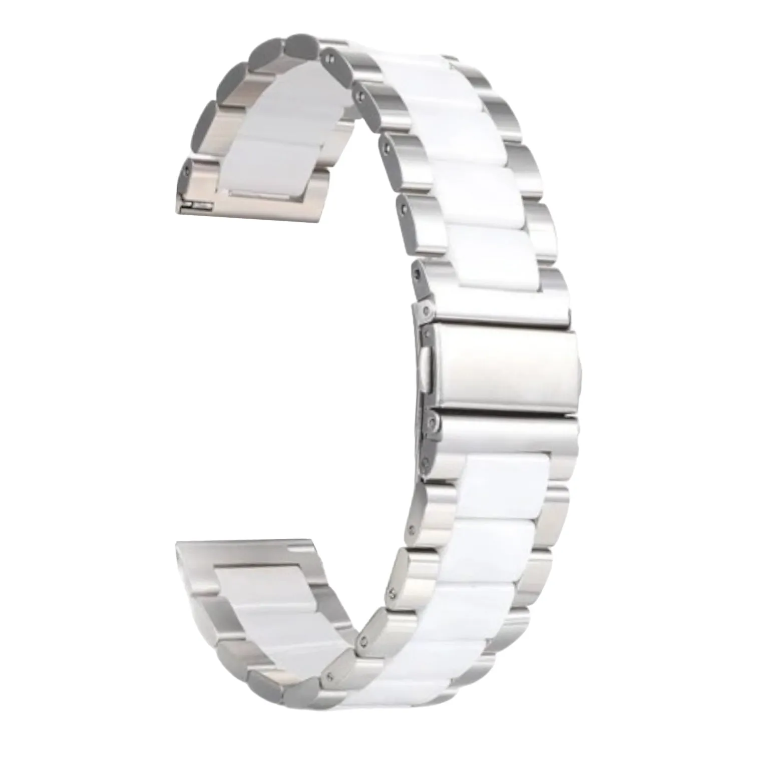 Fossil 18mm Range Stainless Steel Link Watch Strap