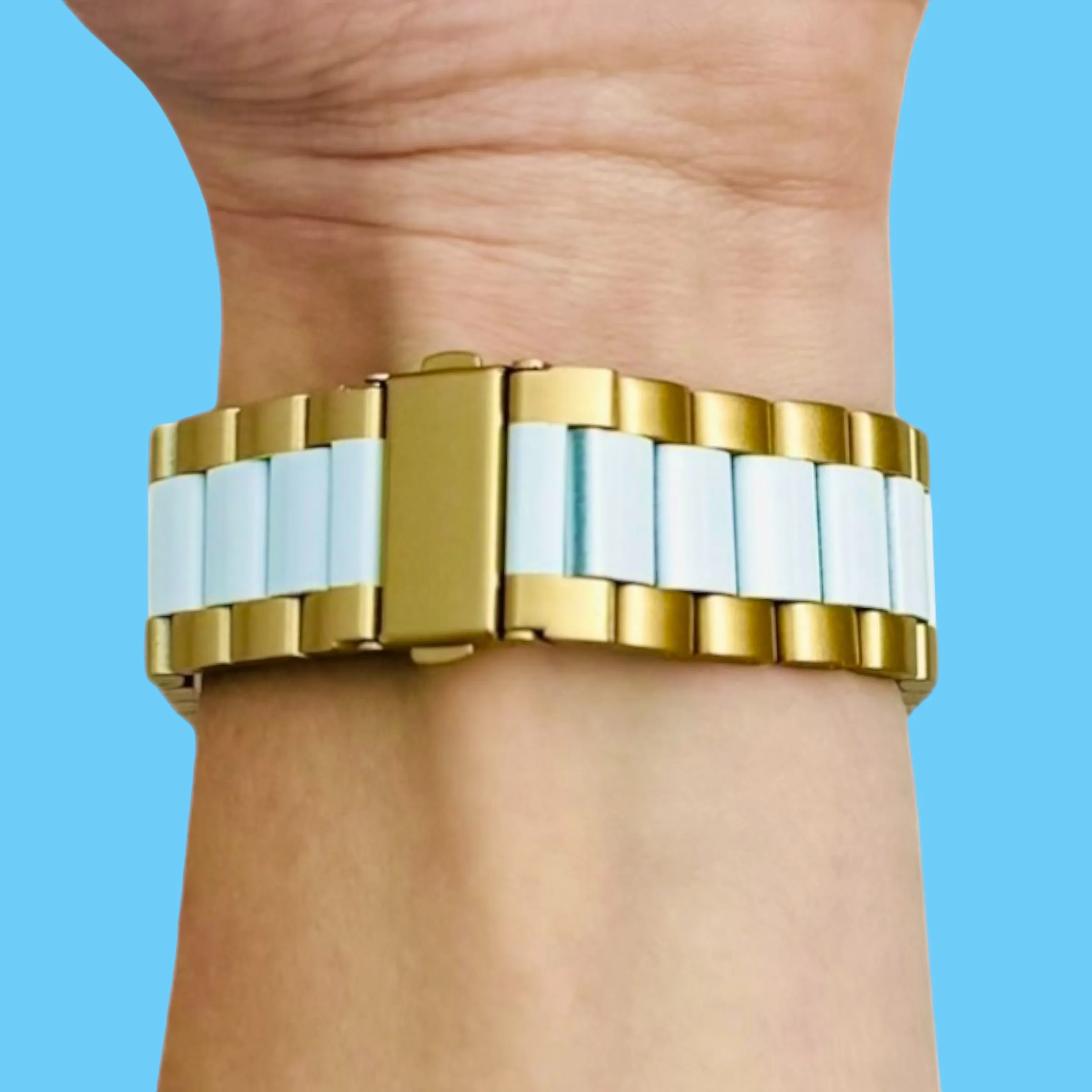 Fossil 18mm Range Stainless Steel Link Watch Strap