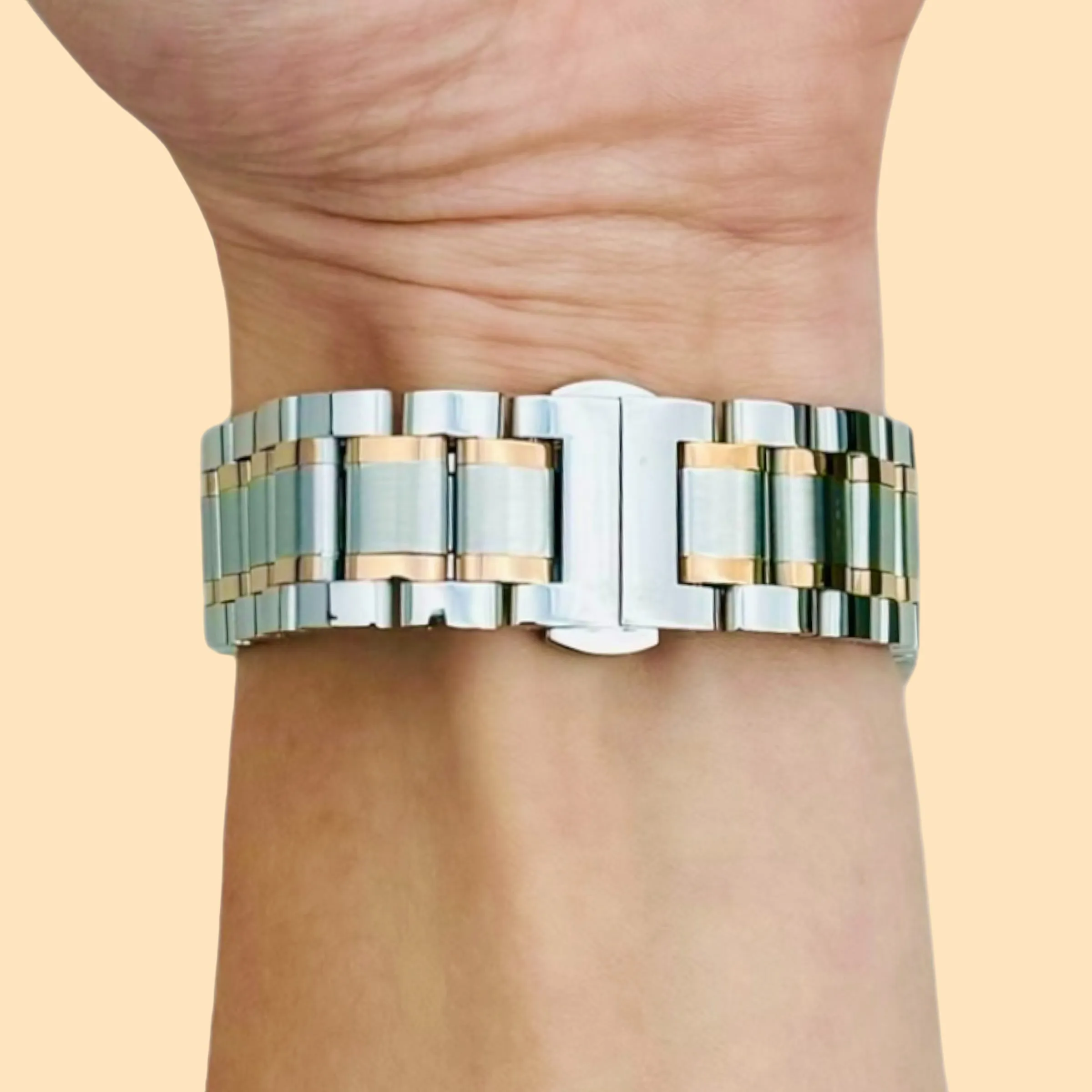 Fossil 18mm Range Stainless Steel Link Watch Strap