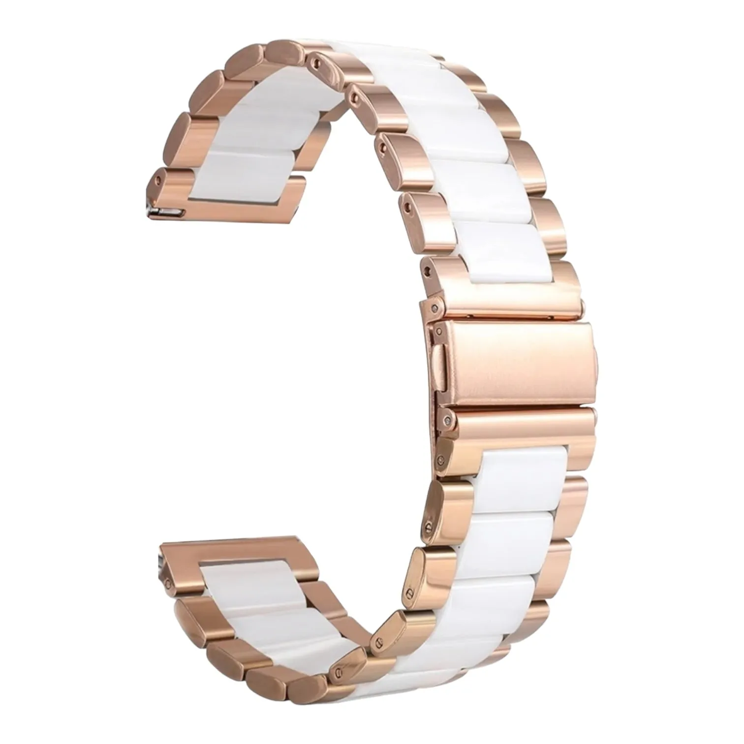 Fossil 18mm Range Stainless Steel Link Watch Strap