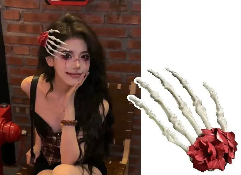 Funny Skull Hairpin Headwear