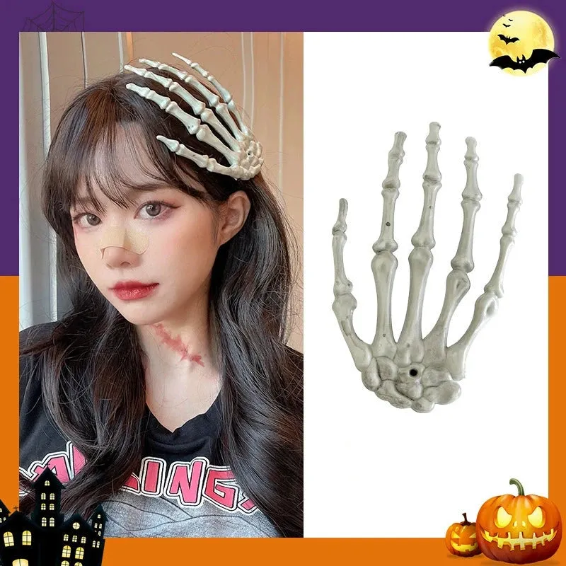 Funny Skull Hairpin Headwear