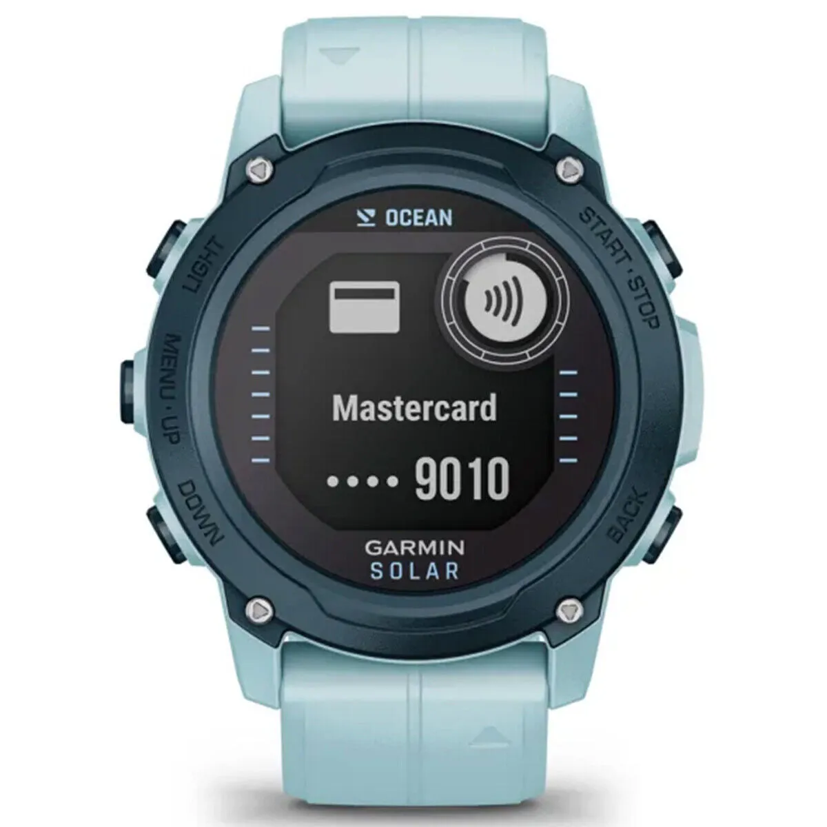 Garmin Descent G1 Solar - Ocean Edition GPS Smartwatch Watch-Style and Dive Computer Azure (010-02604-04)