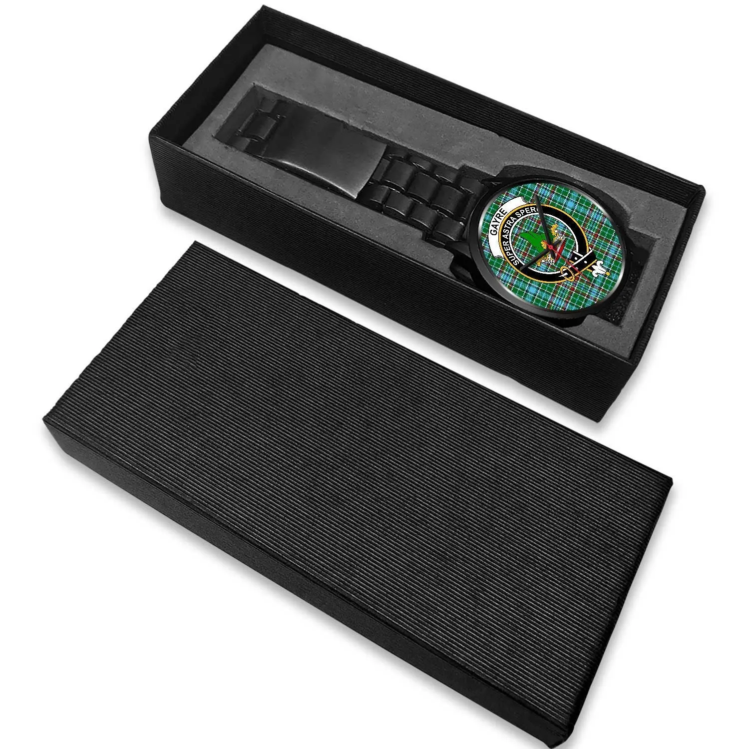 Gayre Clan Badge Tartan Black Watch