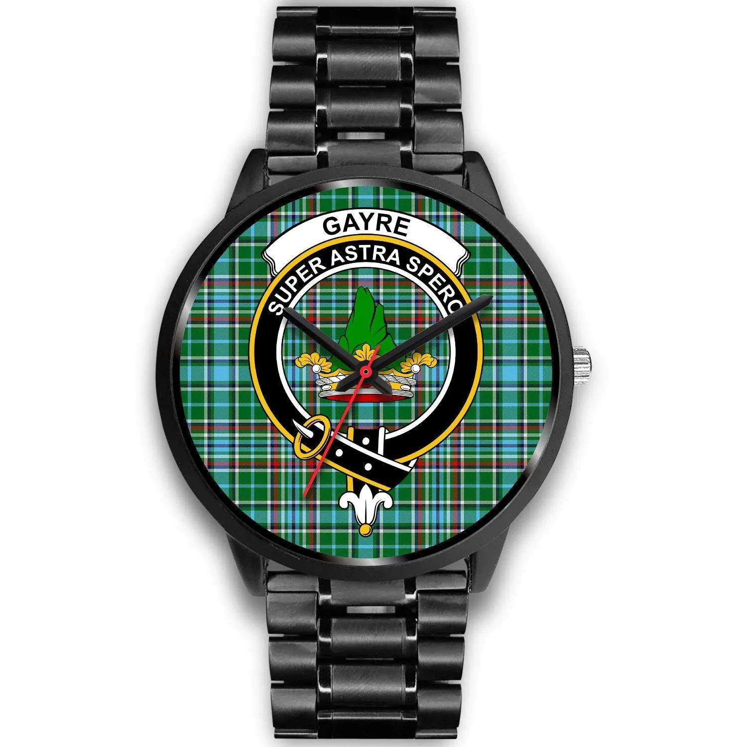 Gayre Clan Badge Tartan Black Watch