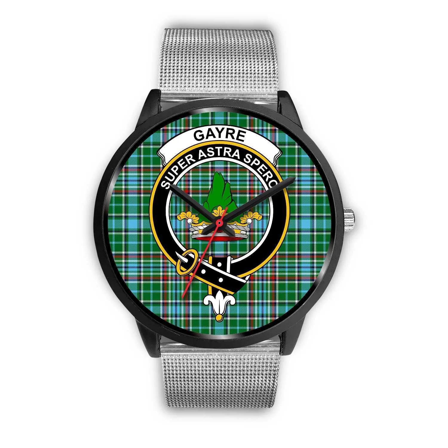 Gayre Clan Badge Tartan Black Watch