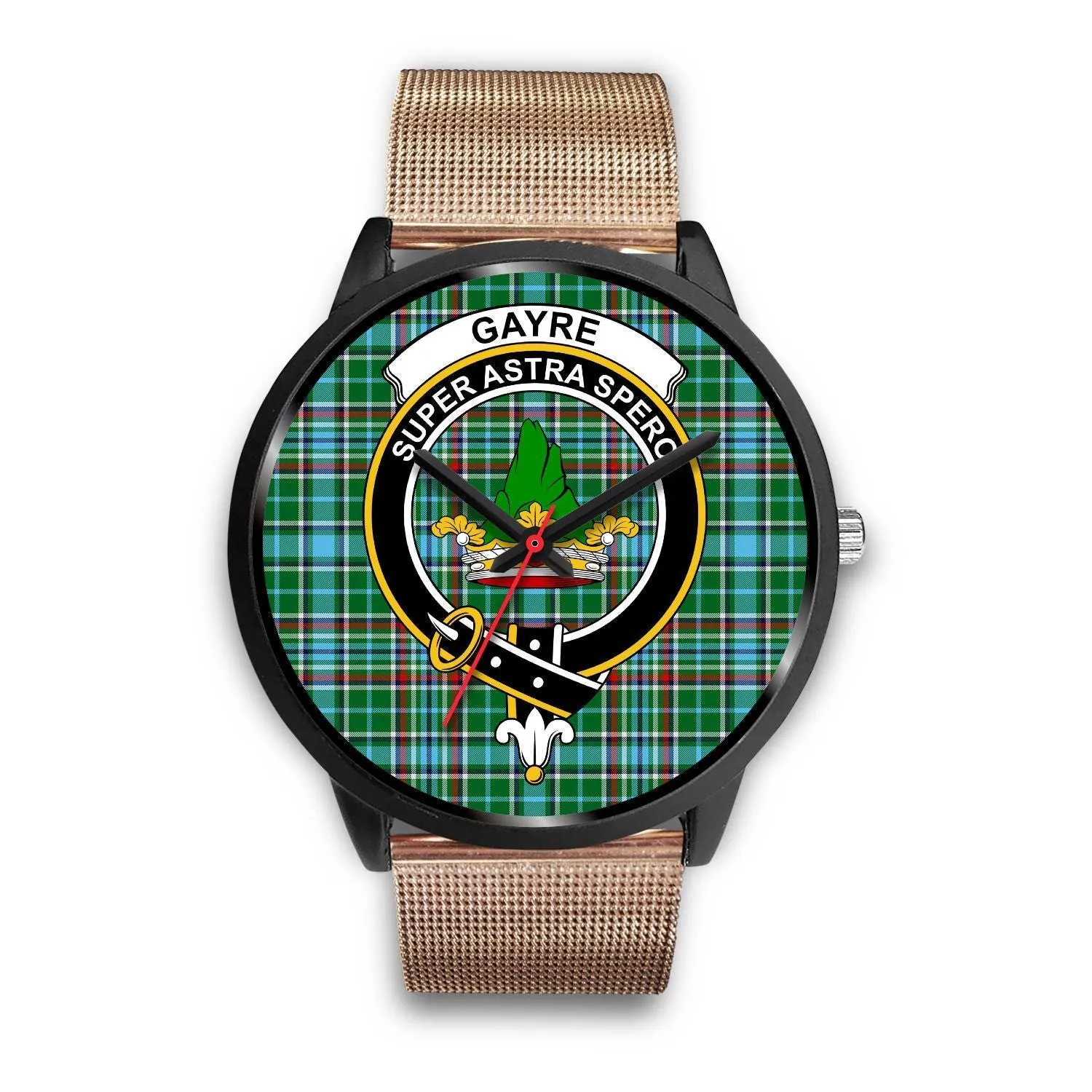Gayre Clan Badge Tartan Black Watch