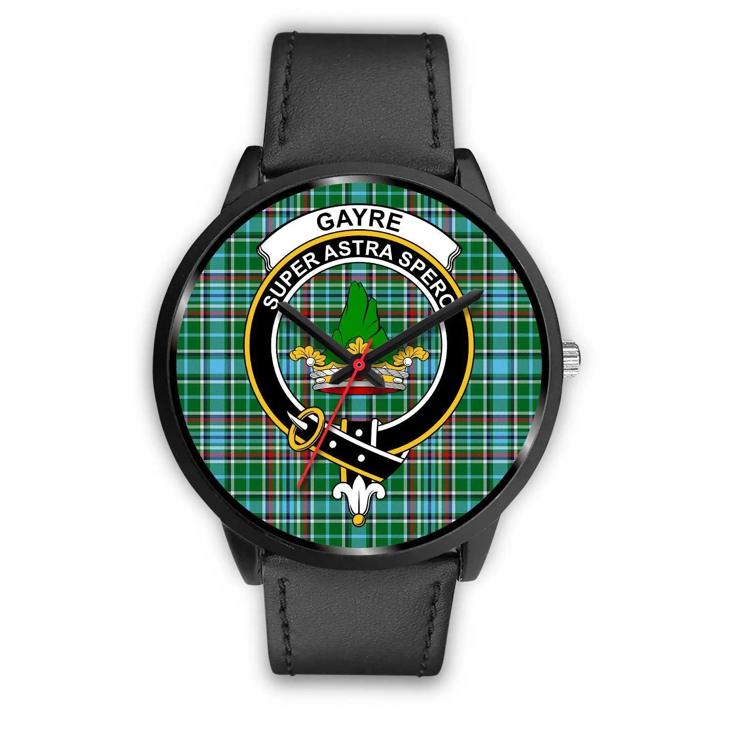 Gayre Clan Badge Tartan Black Watch