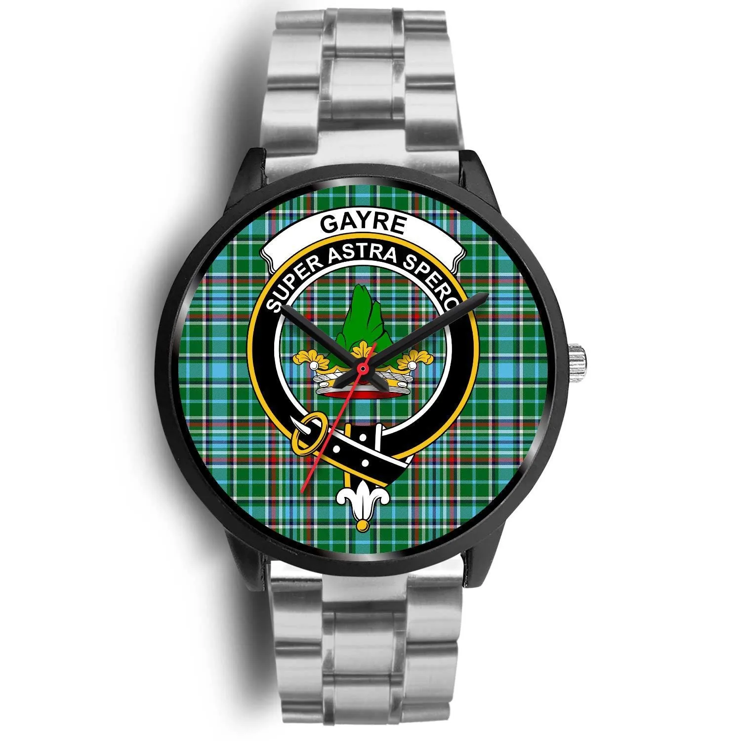 Gayre Clan Badge Tartan Black Watch