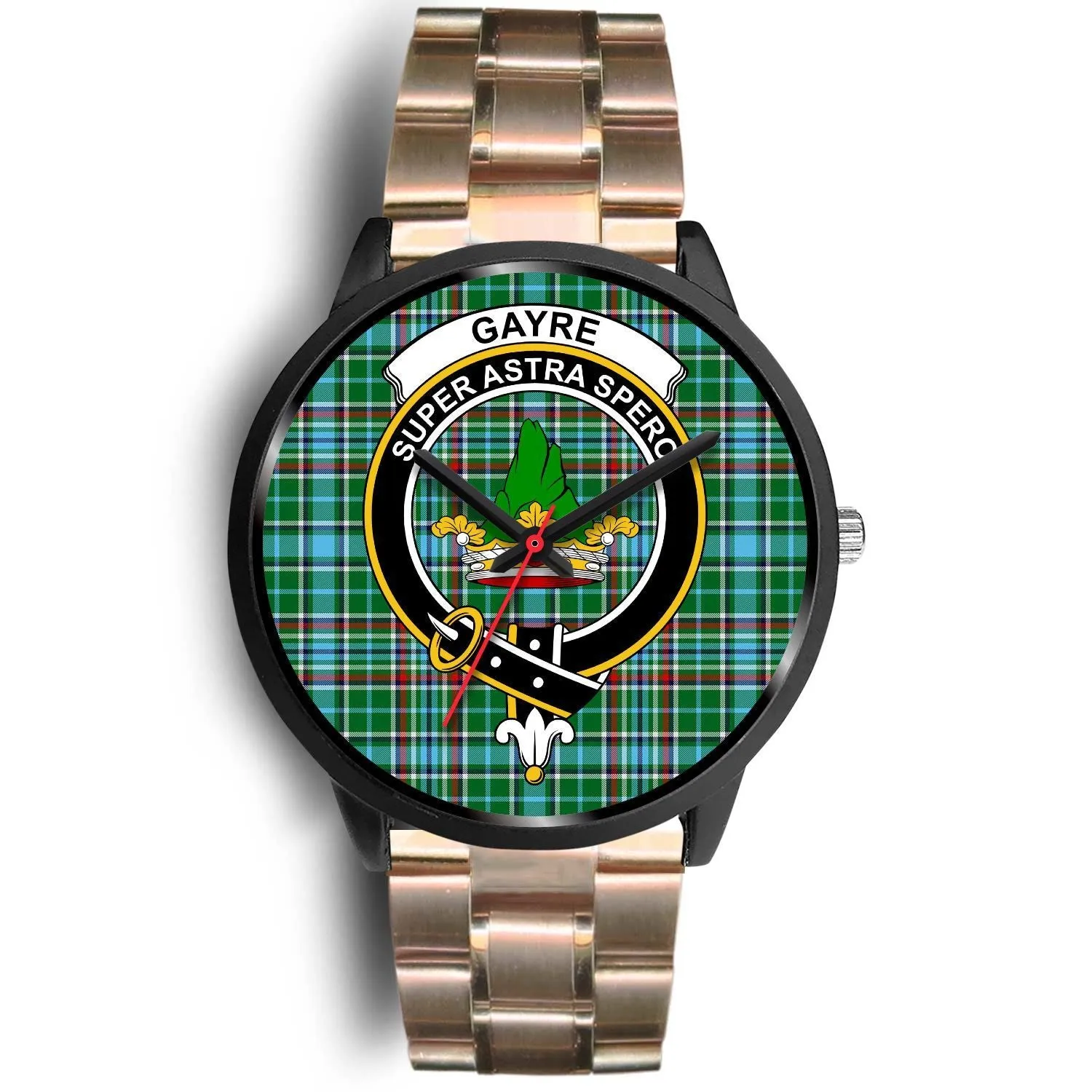 Gayre Clan Badge Tartan Black Watch