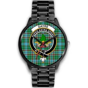 Gayre Clan Badge Tartan Black Watch