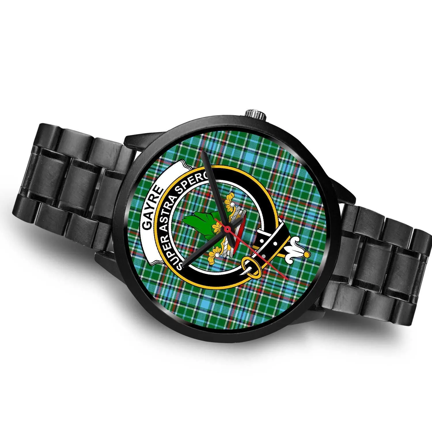 Gayre Clan Badge Tartan Black Watch