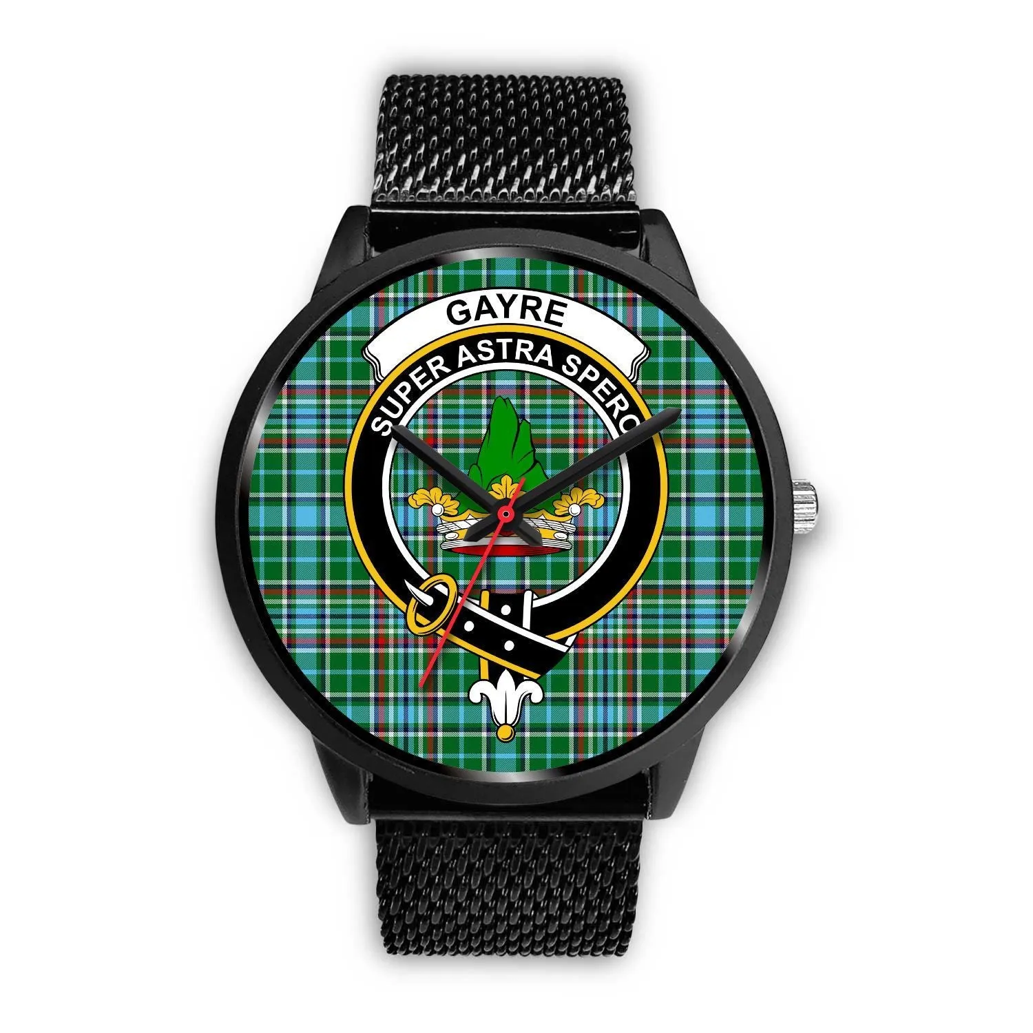 Gayre Clan Badge Tartan Black Watch