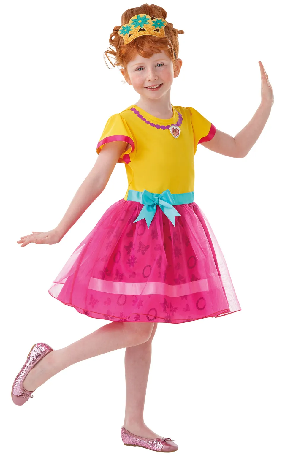Girls Fancy Nancy Clancy Dress Disney World Book Day Costume