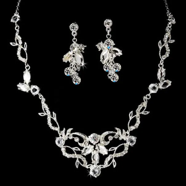 Gorgeous Dainty Crystal Swirl Bridal Tiara Crown