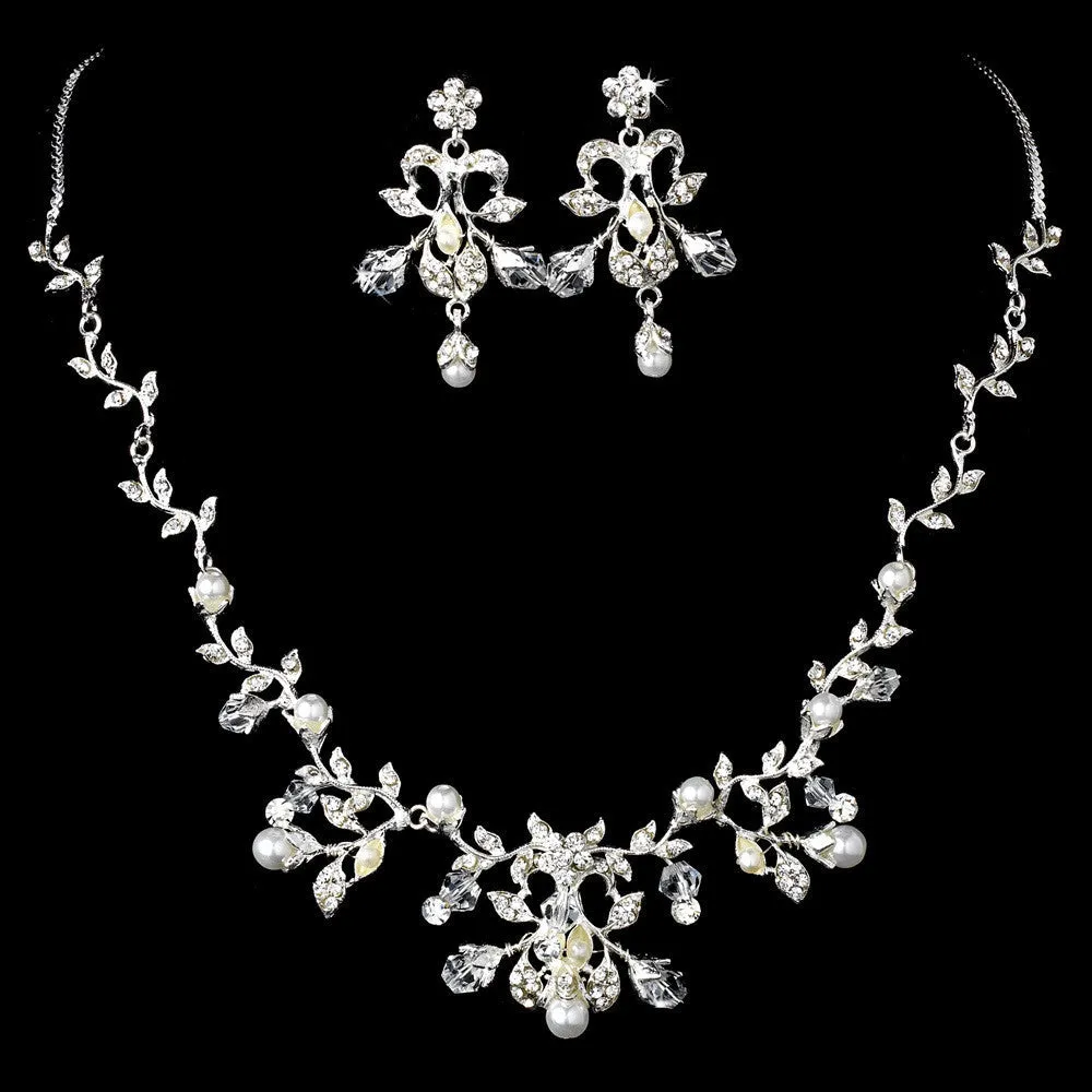 Gorgeous Swarovski Crystal & Pearl Wedding Tiara