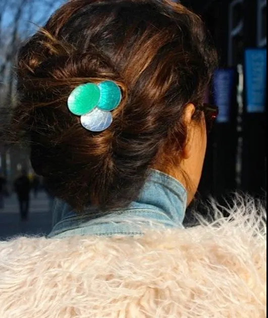 Hairpin de Ibiza Bubble Turquoise/Groen