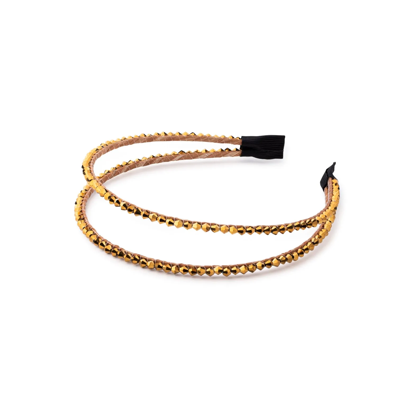 Halo Luxe Twinkle Double Tiara - Golden