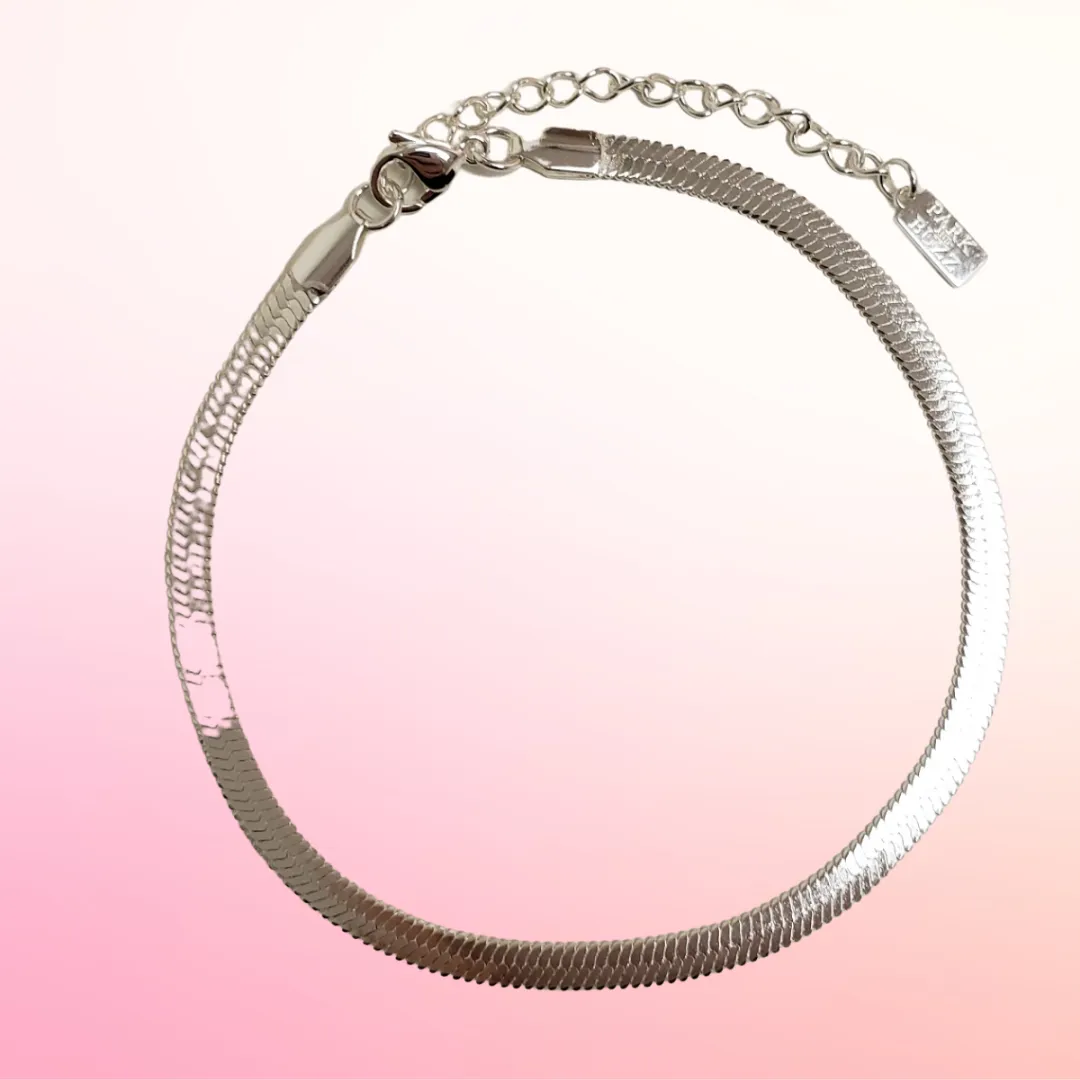 Herringbone Anklet