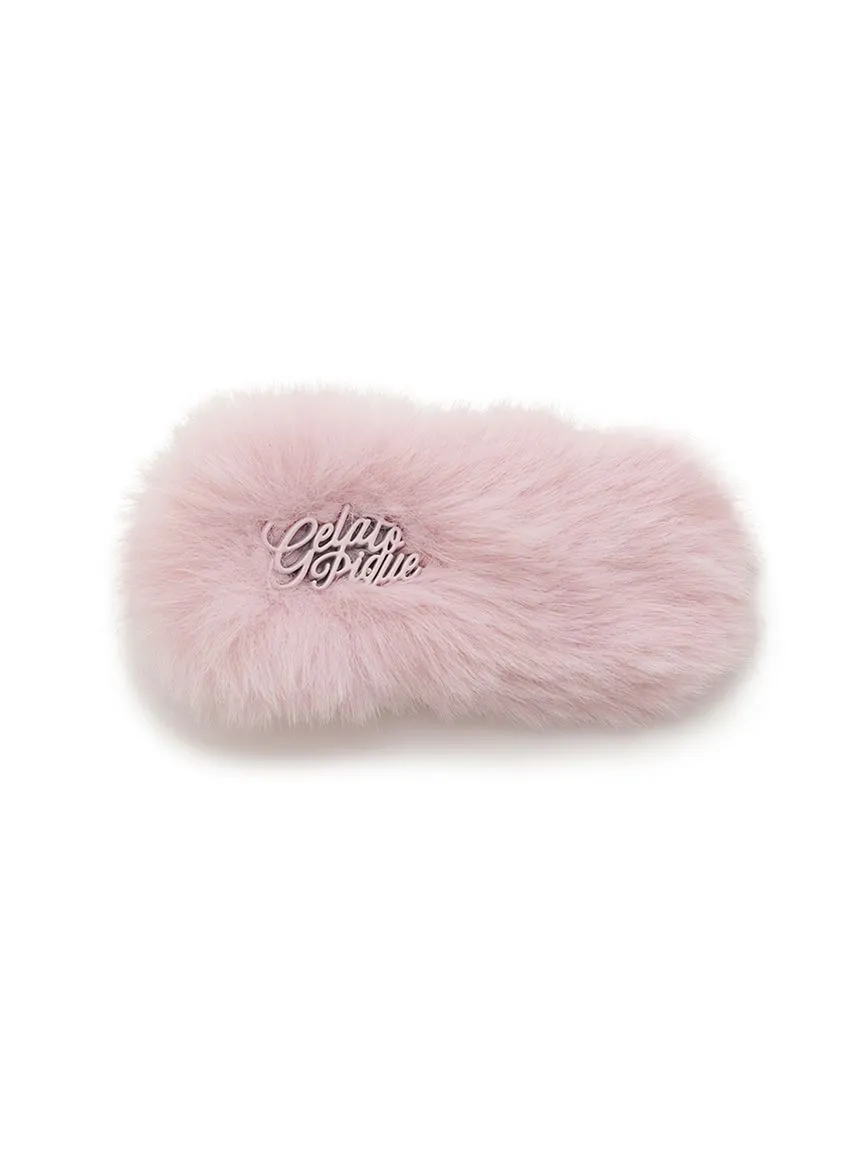 HOLIDAY Fur Hairpin