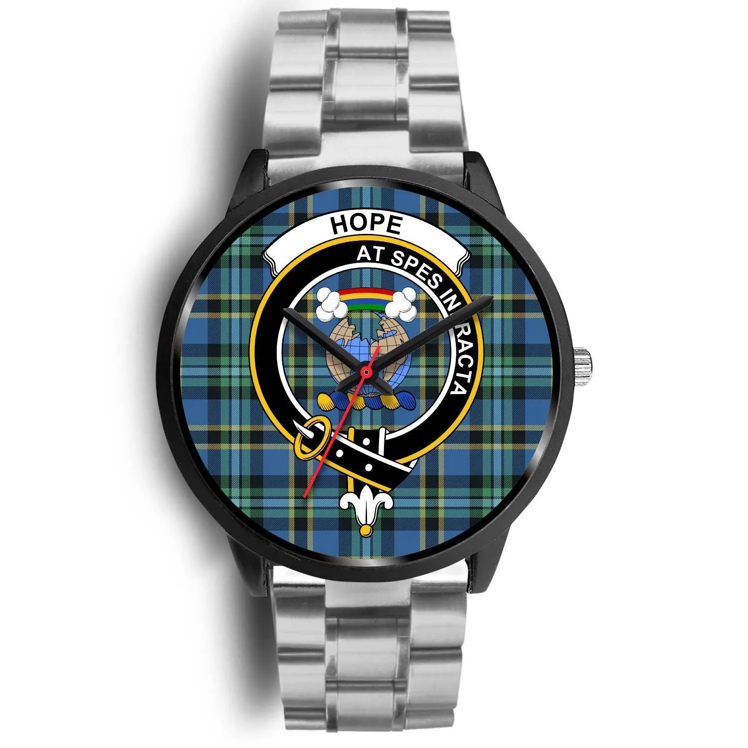 Hope Clan Badge Tartan Black Watch