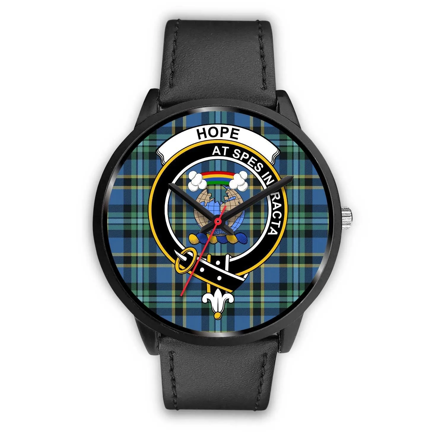 Hope Clan Badge Tartan Black Watch