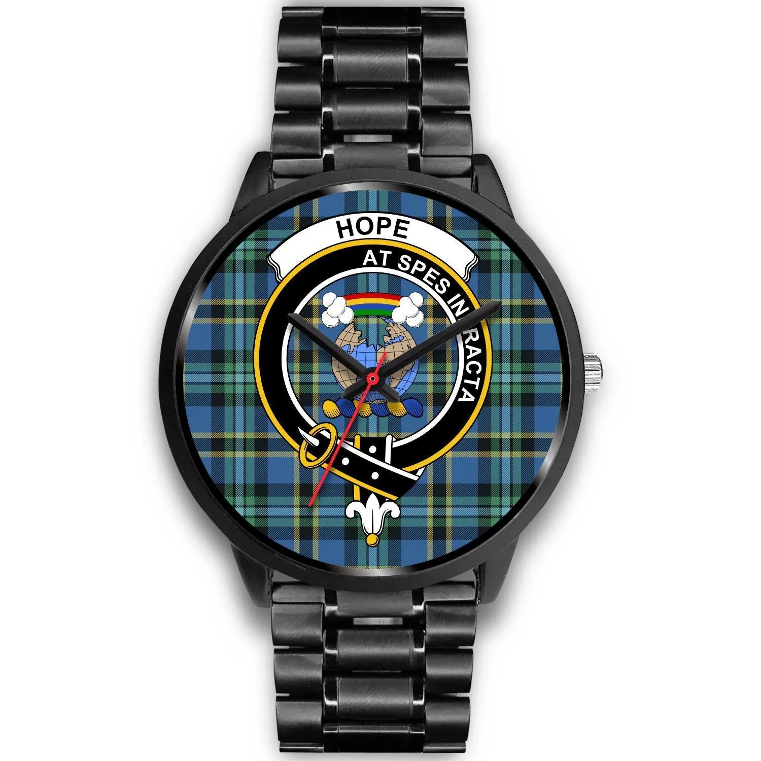 Hope Clan Badge Tartan Black Watch