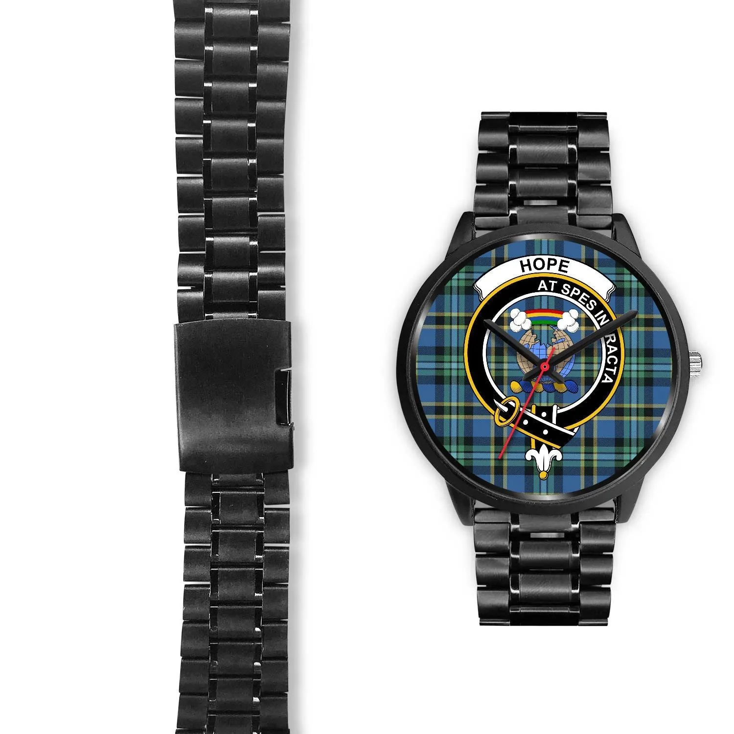 Hope Clan Badge Tartan Black Watch