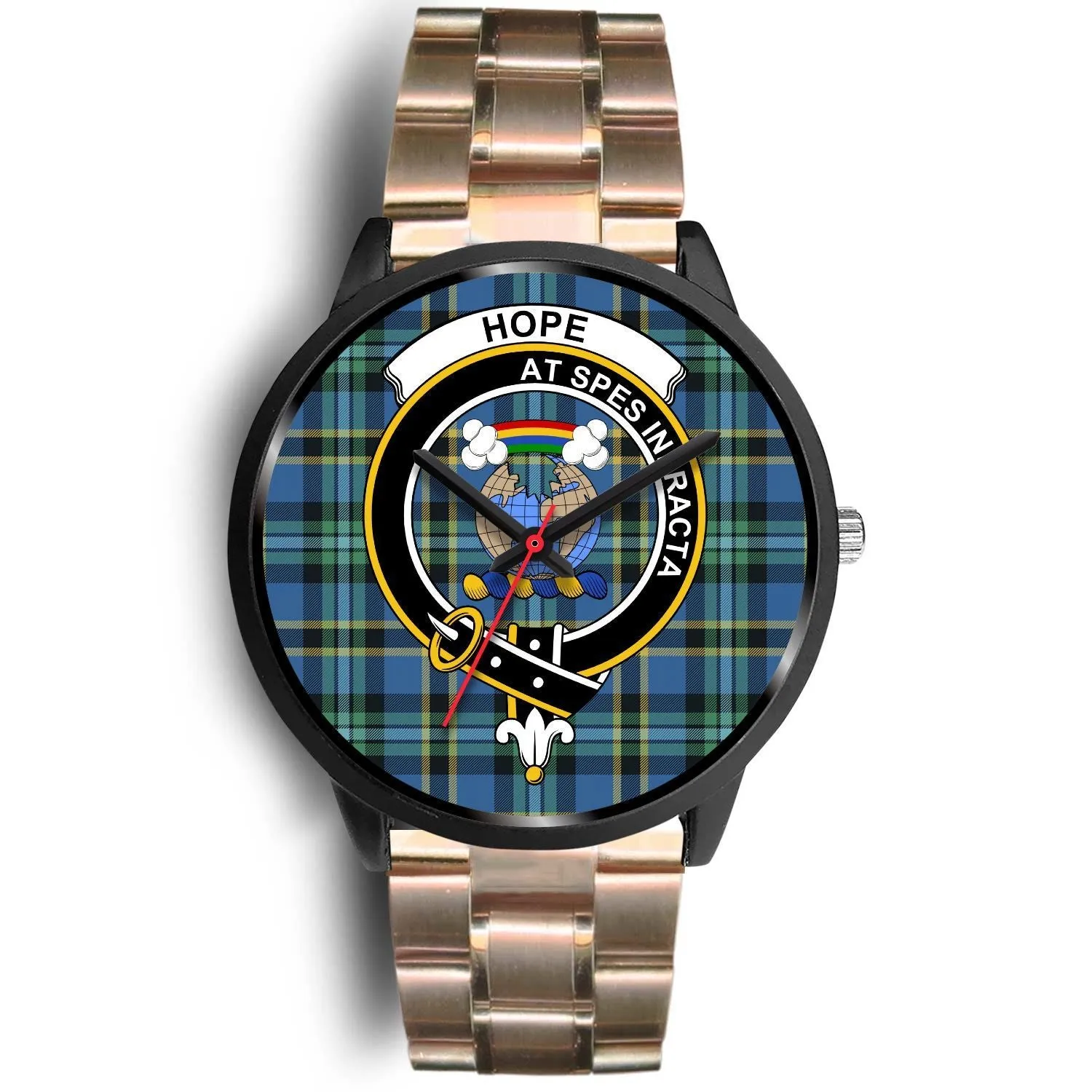 Hope Clan Badge Tartan Black Watch