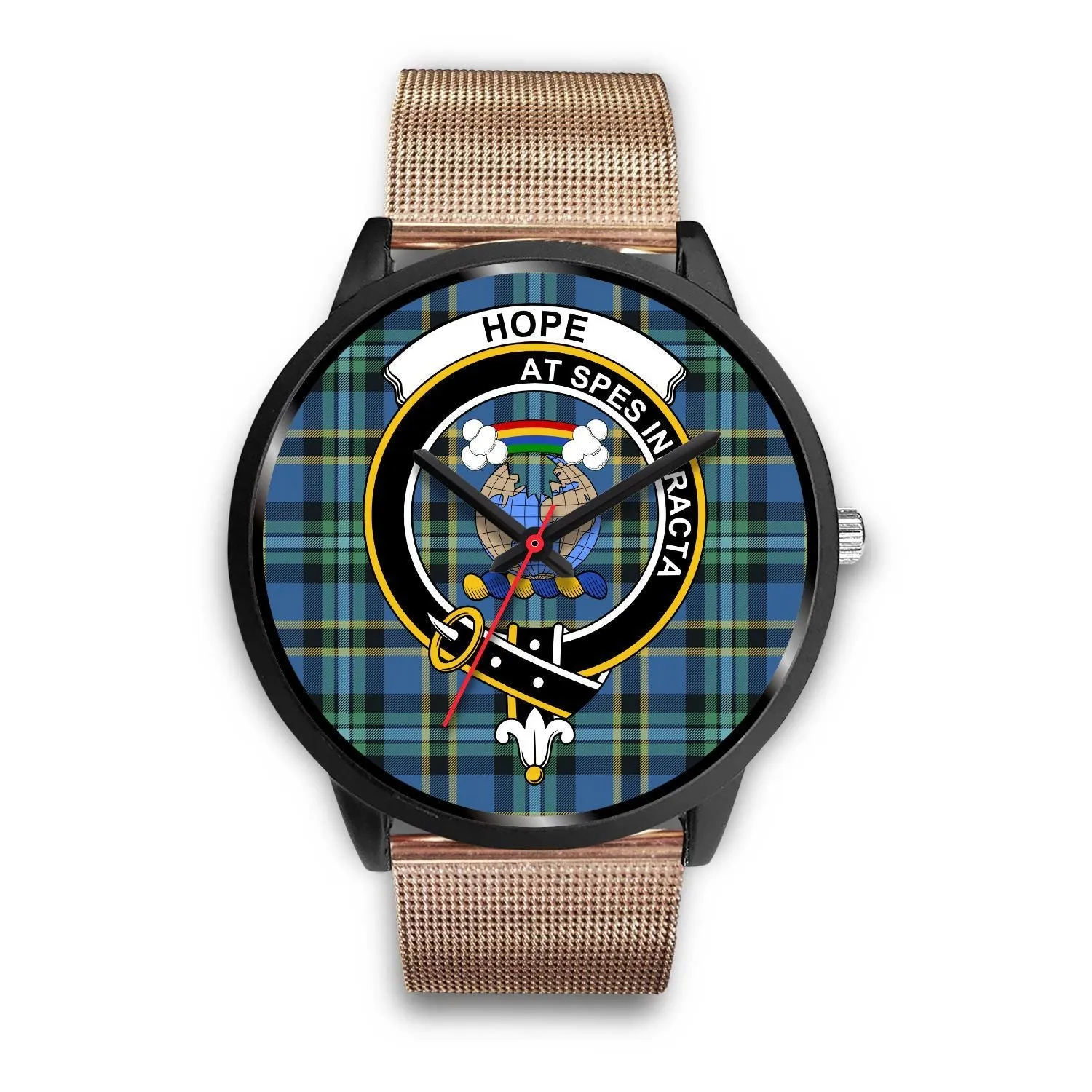 Hope Clan Badge Tartan Black Watch