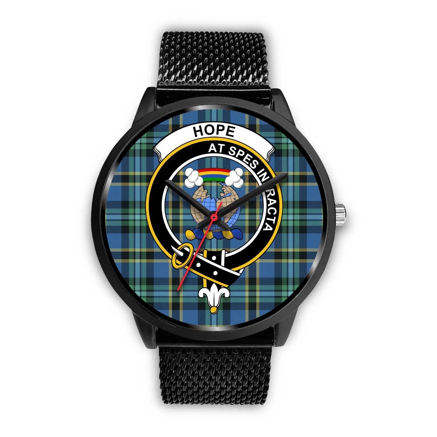 Hope Clan Badge Tartan Black Watch