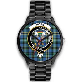 Hope Clan Badge Tartan Black Watch