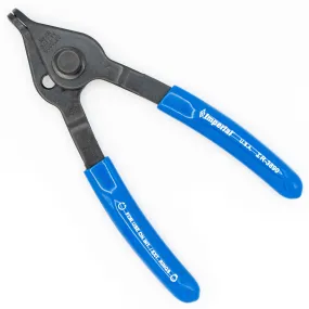 Imperial IR-3890 Retaining Ring Pliers Convertible .038" Tip Diameter Bent 90 Degrees for External and Internal Retaining Rings (Milbar 1290R)