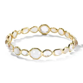 Ippolita 18K Gold Rock Candy Gelato Bangle Bracelet in Flirt