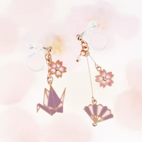 Japanese Traditional Charm Invisible Clip Ons