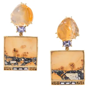 Landscape: Sky, Sirocco Earrings
