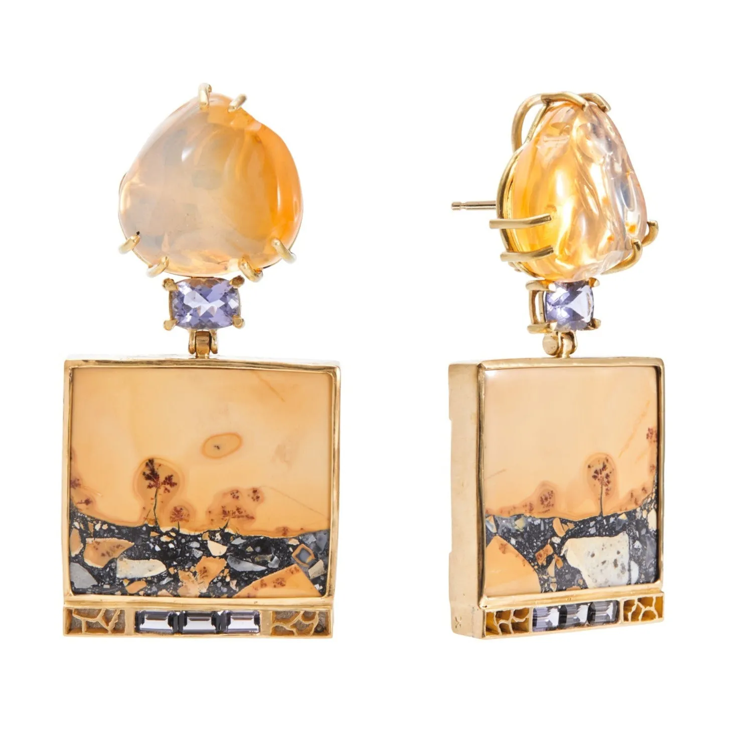 Landscape: Sky, Sirocco Earrings