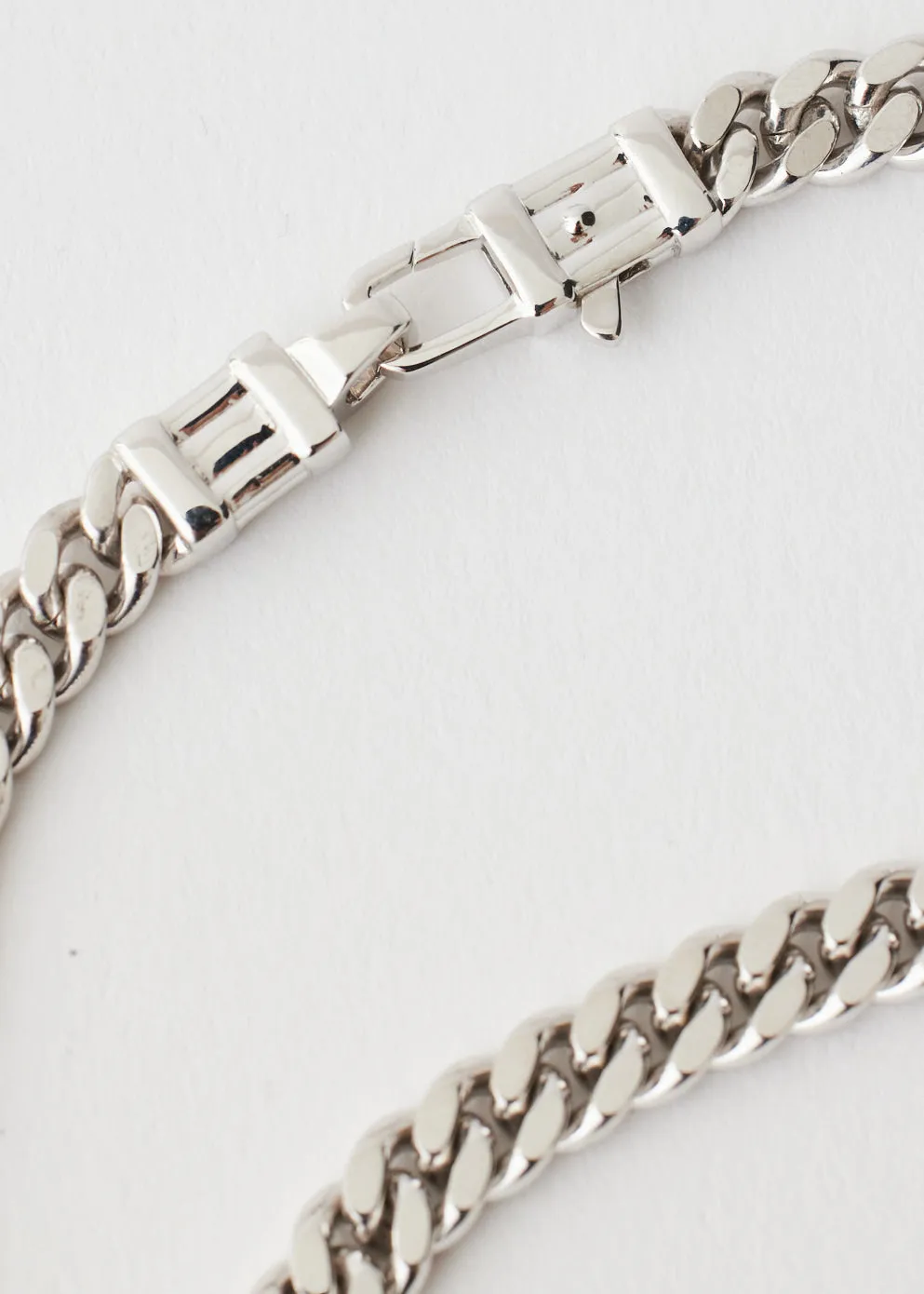 Large Curb Chain Bracelet 8.3"