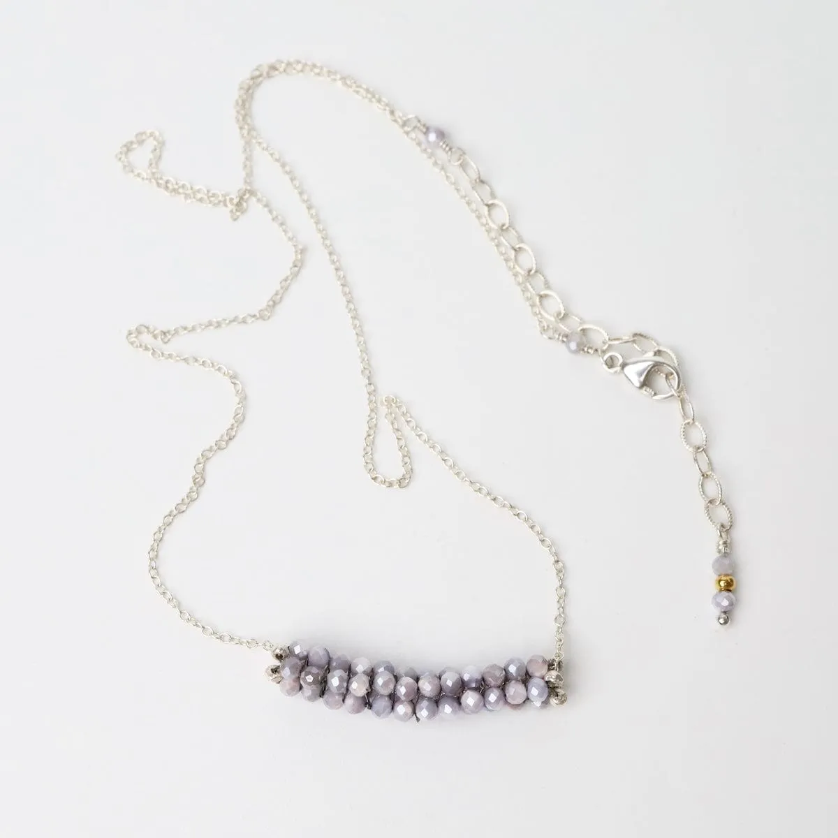 Lavender Moonstone Necklace