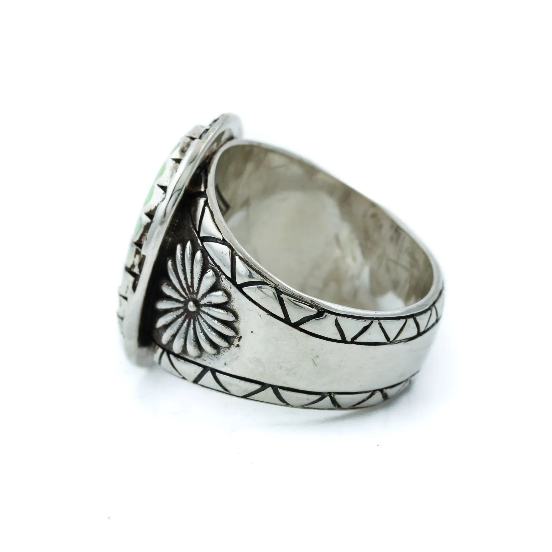 Lemon Chrysoprase "Imperial Seal" Ring